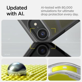 SPIGEN Tough Armor Mag Magsafe Iphone 16E Frost Black