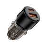 Tech-Protect Cc03 2-Port Car Charger PD 95W / Qc3.0 Black