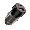 Tech-Protect Cc03 2-Port Car Charger PD 75W Black