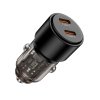 Tech-Protect Cc03 2-Port Car Charger PD 100W Black