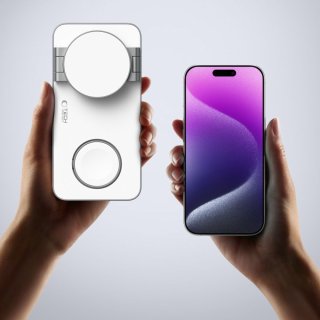 Tech-Protect Qi15w-A47 3In1 Magnetic Magsafe Wireless Charger White