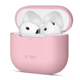 Tech-Protect Silicone Apple Airpods 4 Dusty Pink