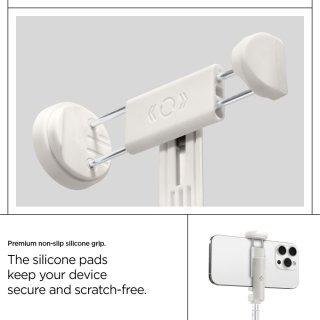 SPIGEN S541w BLUETOOTH Selfie Stick Tripod Dune Beige