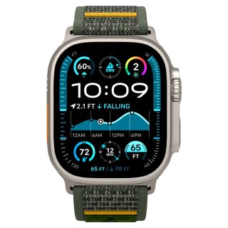 SPIGEN Athlex AIR Apple Watch 6 / 7 / 8 / 9 / 10 / SE / ULTRA 1 / 2 (44 / 45 / 46 / 49 MM) Active Green