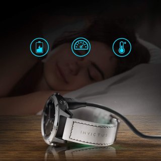 Tech-Protect Mc04 Ultraboost Charging USB Cable 100Cm Garmin Watch Black