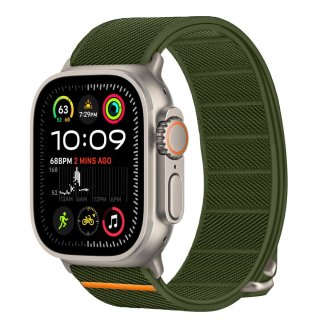 Tech-Protect Nylon Slip Apple Watch 6 / 7 / 8 / 9 / 10 / SE / ULTRA 1 / 2 (44 / 45 / 46 / 49 MM) Khaki