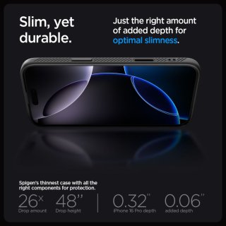 SPIGEN Liquid AIR ”T” Mag Magsafe Iphone 16 PRO Matte Black