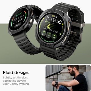 SPIGEN Liquid AIR Samsung Galaxy Watch 8 (44 MM) Matte Black