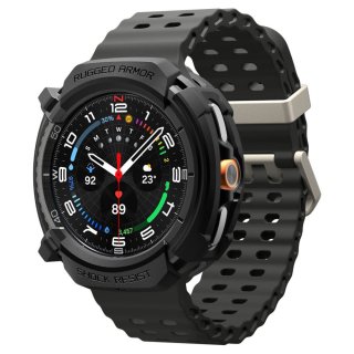 SPIGEN Rugged Armor Samsung Galaxy Watch 8 Classic (46 MM) Matte Black
