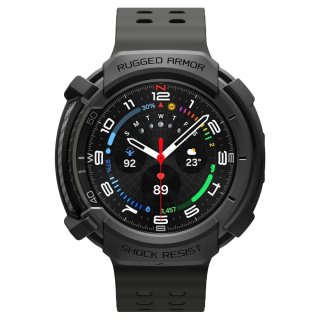 SPIGEN Rugged Armor Samsung Galaxy Watch 8 Classic (46 MM) Matte Black