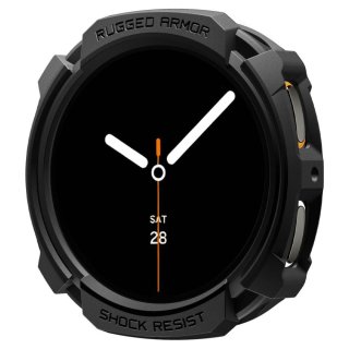 SPIGEN Rugged Armor Samsung Galaxy Watch 8 (44 MM) Matte Black