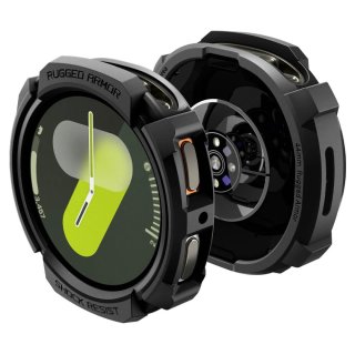 SPIGEN Rugged Armor Samsung Galaxy Watch 8 (44 MM) Matte Black