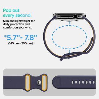 SPIGEN Nano Pop Apple Watch 6 / 7 / 8 / 9 / 10 / SE / ULTRA 1 / 2 (44 / 45 / 46 / 49 MM) Blueberry Navy