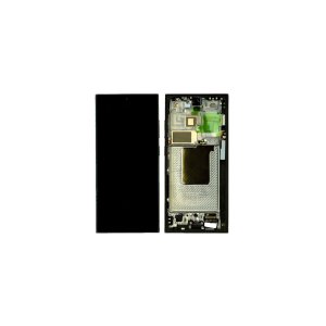Oryginalny Wyświetlacz LCD Ekran Szybka Ekran Dotyk Digitizer Ramka do Samsung Galaxy S24 Ultra SM-S928 Service Pack GH82-33396A Pomarańczowy Szary Fioletowy