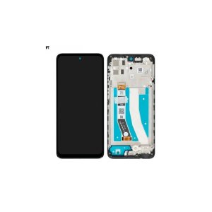  MOTOROLA MOTO G24 / G24 POWER WYŚWIETLACZ LCD + PANEL DOTYKOWY KOMPLET CZARNY Z RAMKĄ 5D68C23810 ORYGINAŁ SERVICE PACK