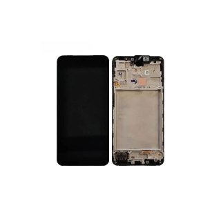 Oryginalny Wyświetlacz Lcd Szybka Ekran Dotyk Ramka do Samsung Galaxy A17 5G SM-A176 GH82-38045A Czarny Service Pack