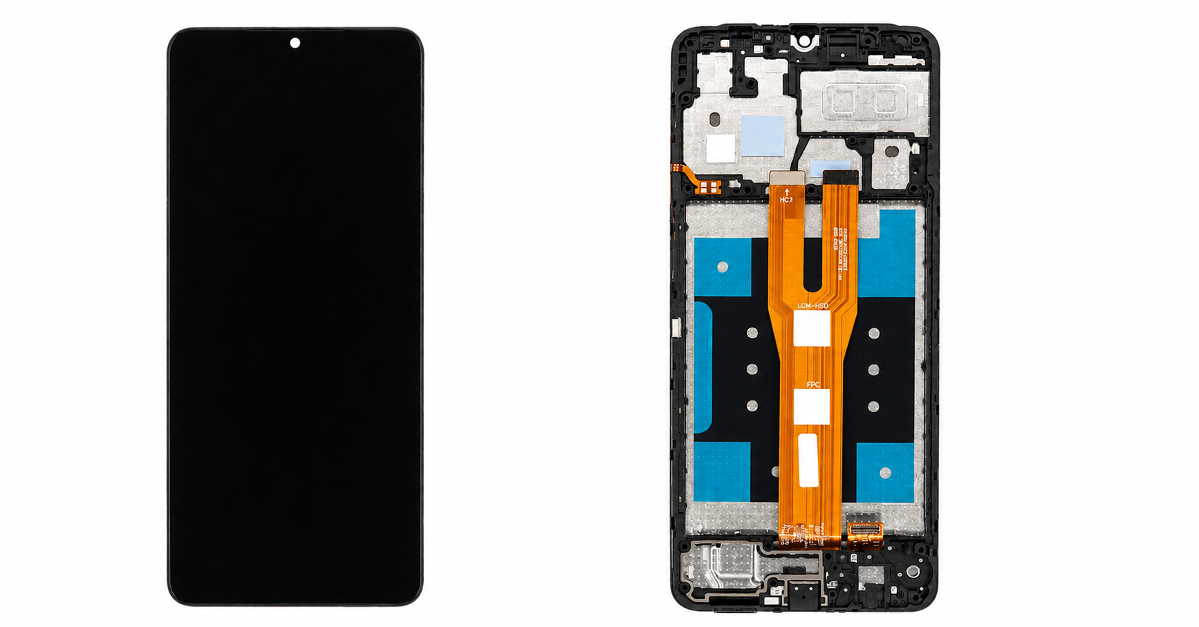 Wyświetlacz Lcd + Ekran Dotykowy SAMSUNG GALAXY A06 A065 - Czarny - GH81-26440A (Oryginał)