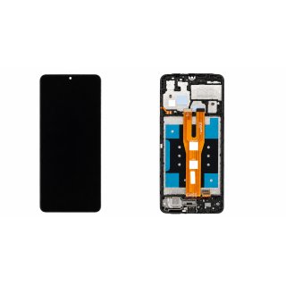 Wyświetlacz Lcd + Ekran Dotykowy SAMSUNG GALAXY A06 A065 - Czarny - GH81-26440A (Oryginał)