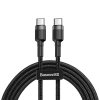 BASEUS PD60W/QC3.0 TYPE-C CABLE 100CM GREY/BLACK