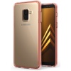 Samsung Galaxy A8 2018 Etui Ringke Fusion  dymiony czarny Rose Gold