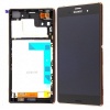 Wyświetlacz LCD Szybka Dotyk Digitizer Ramka Sony Xperia Z3 D6603 Złoty Gold Copper