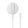 Joyroom JR-A28 MAGNETIC MAGSAFE WIRELESS CHARGER 15W WHITE