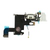 Oryginalna Taśma Apple Iphone 6 4.7" ze złączem ładowania i gniazdem HF Biały