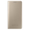 Oryginalne Etui Futerał Samsung Flip Cover EF-FG850BF Samsung Galaxy Alpha G850F Złote