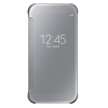 Oryginalne Etui Futerał Samsung Clear View Cover EF-ZG920BSEGWW Samsung Galaxy S6 G920 Srebrne