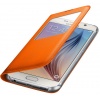 Oryginalne Etui Futerał Samsung S View Cover EF-CG920POEGWW Samsung Galaxy S6 G920 Pomarańczowe