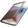 Oryginalne Etui Futerał Samsung S View Cover EF-CG920PFEGWW Samsung Galaxy S6 G920 Złote