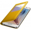 Oryginalne Etui Futerał Samsung S View Cover EF-CG920PYEGWW Samsung Galaxy S6 G920 Żółte