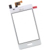 Oryginalny Digitizer Szybka Dotyk LG L5 E610 Biały