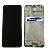 Samsung Galaxy A21s SM-A217 Wyświetlacz LCD Ekran Szybka Dotyk Digitizer Korpus Ramka GH82-22988A Czarny Oryginał Service Pack