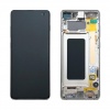 Samsung Galaxy S10+ Plus SM-G975F Wyświetlacz LCD Szybka Dotyk Digitizer Ramka Biały GH82-18849B
