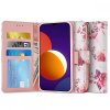 TECH-PROTECT WALLET GALAXY M12 FLORAL ROSE