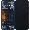 Wyświetlacz LCD Ekran Szybka Dotyk Digitizer Ramka Bateria Głośnik Huawei Mate 20 Pro LYA-L29 LYA-L09 02352GFX Niebieski Oryginał 